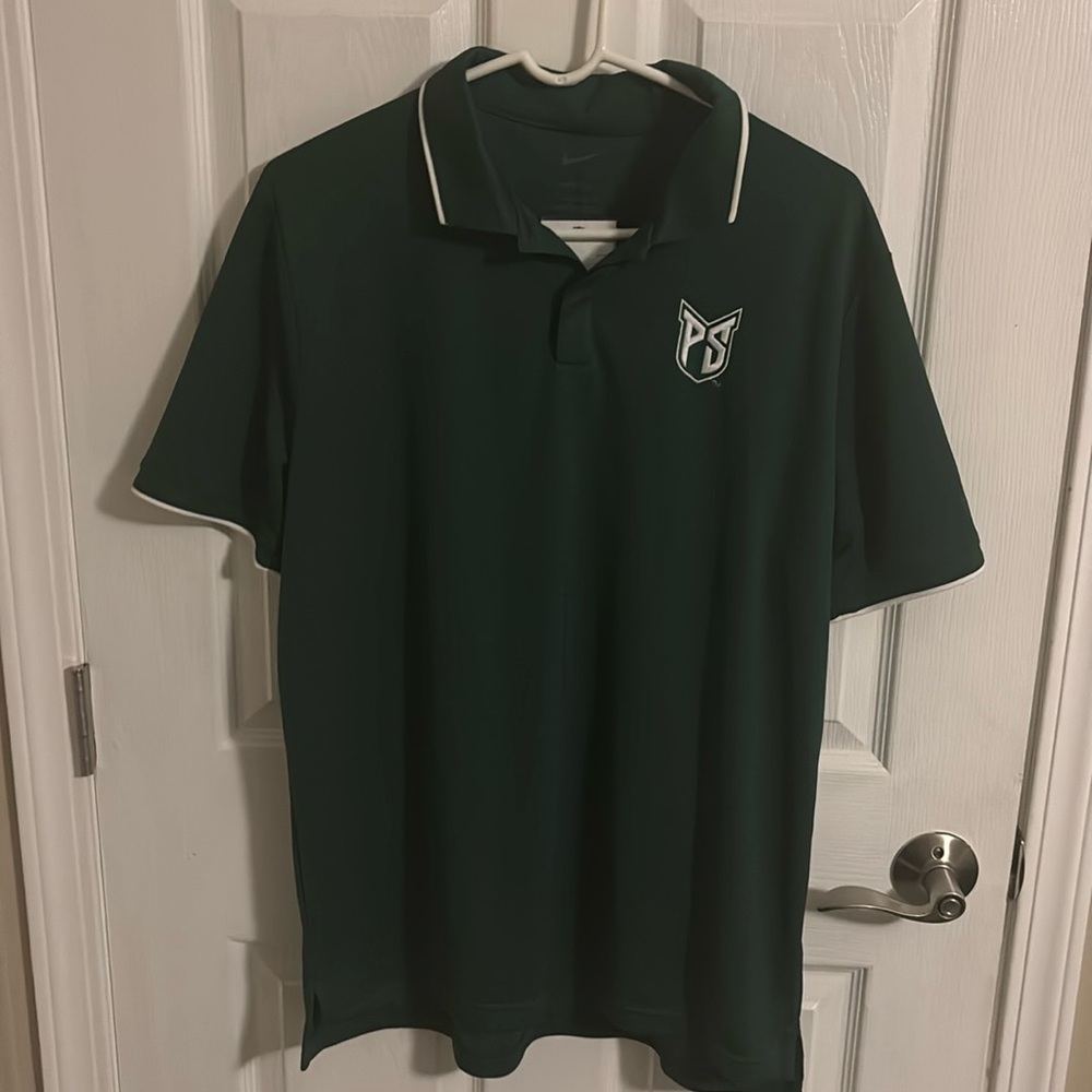 Nike Green Collegiate Mens‎ Polo UV Shirt NWT